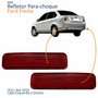 Par Refletor Traseiro Parachoque Ford Fiesta Sedan 2011 Até 2016