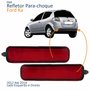Par Refletor Traseiro Parachoque Ford Ka 2012 2013 2014