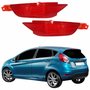 Par Refletor Traseiro Parachoque Ford New Fiesta 2014 Até 2019