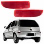 Par Refletor Traseiro Parachoque Gm Corsa Hatch 2003 Até 2012