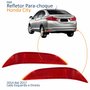 Par Refletor Traseiro Parachoque Honda City 2014 2015 2016 2017