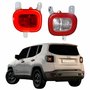 Par Refletor Traseiro Parachoque Jeep Renegade 2015 Até 2020