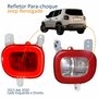 Par Refletor Traseiro Parachoque Jeep Renegade 2015 Até 2020