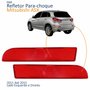 Par Refletor Traseiro Parachoque Mitsubishi Asx 2011 2012 2013 2014 2015
