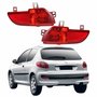 Par Refletor Traseiro Parachoque Peugeot 207 Hatch 2008 Até 2013