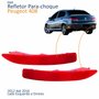 Par Refletor Traseiro Parachoque Peugeot 408 2012 2013 2014 2015 2016