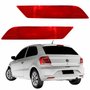 Par Refletor Parachoque Traseiro Vw Gol G7 2016 2017 2018
