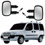 Par Retrovisor Fiat Doblo 2000 Até 2009 Com Controle Texturizado