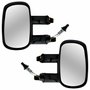 Par Retrovisor Fiat Doblo 2000 Até 2009 Com Controle Texturizado