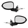 Par Retrovisor Fiat Idea 2014 2015 2016 Com Controle Com Pisca Sensor de Temperatura
