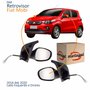 Par Retrovisor Fiat Mobi 2016 2017 2018 2019 2020 Com Pisca Elétrico