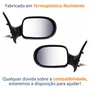 Par Retrovisor Fiat Palio 2008 Até 2011 2 Portas Com Controle METAGAL