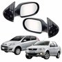 Par Retrovisor Fiat Palio Siena Es Attractive 2011 Até 2016 4 Portas Sem Controle Original