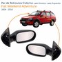 Par Retrovisor Fiat Palio Weekend Adventure 2004 Até 2010 4 Portas Sem Controle
