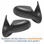Par Retrovisor Fiat Siena 2005 Até 2012 4 Portas Sem Controle