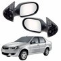 Par Retrovisor Fiat Siena Economy Fire 2011 Até 2017 4 Portas Sem Controle Original