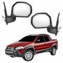 Par Retrovisor Fiat Strada Adventure Locker 2008 2009 2010 2011 Elétrico Com Pisca