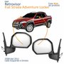 Par Retrovisor Fiat Strada Adventure Locker 2008 2009 2010 2011 Elétrico Com Pisca