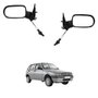 Par Retrovisor Fiat Uno Fire 2006 2007 2008 2009 2010 4 Portas Com Controle