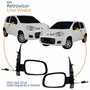 Par Retrovisor Fiat Uno Vivace 2011 2012 2013 2014 2 Portas Com Controle