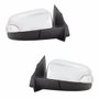 Par Retrovisor Ford Ranger 2012 Até 2017 Eletrico Com Pisca Capa Cromada