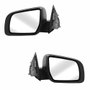 Par Retrovisor Ford Ranger 2012 Até 2023 Fixo Com Capa Texturizada