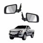 Par Retrovisor Ford Ranger 2013 Até 2018 Elétrico Com Capa Cromada