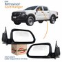 Par Retrovisor Ford Ranger 2023 2024 Com Pisca Elétrico Capa Texturizada Original