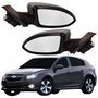 Par Retrovisor Gm Cruze 2011 Até 2016 Elétrico Cinza Com 3 Fios