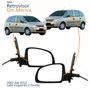 Par Retrovisor Gm Meriva 2002 Até 2012 Com Controle Texturizado