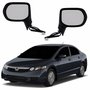 Par Retrovisor Honda Civic 2007 2008 2009 2010 2011 Elétrico Com Pisca 5 Fios