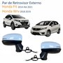 Par Retrovisor Honda Fit 2014 Até 2021 Wrv 2018 2019 Elétrico Com Pisca 5 Fios