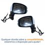 Par Retrovisor Honda Wrv 2018 2019 Elétrico Com Pisca 5 Fios