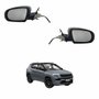 Par Retrovisor Jeep Commander 2021 2022 2023 Com Pisca Eletrico Com Aplique Cromado