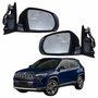 Par Retrovisor Jeep Compass 2021 2022 2023 2024 Elétrico Com Pisca Texturizado Original