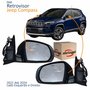 Par Retrovisor Jeep Compass 2021 2022 2023 2024 Elétrico Com Pisca Texturizado Original