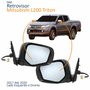 Par Retrovisor Mitsubishi L200 Triton 2017 2018 2019 2020 Elétrico Com Pisca Capa Cromada Retrátil Par Retrovisor Mitsubishi L200 Triton 2017 2018 2019 2020 Elétrico Com Pisca Capa Cromada Retrátil