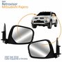 Par Retrovisor Mitsubishi Pajero 2007 Até 2016 Elétrico Capa Cromada Par Retrovisor Mitsubishi Pajero 2007 Até 2016 Elétrico Capa Cromada