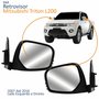 Par Retrovisor Mitsubishi Triton L200 2007 Até 2016 Elétrico Capa Cromada Par Retrovisor Mitsubishi Triton L200 2007 Até 2016 Elétrico Capa Cromada