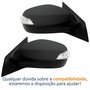 Par Retrovisor Nissan Versa 2015 Até 2021 Elétrico Com Pisca