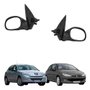 Par Retrovisor Peugeot 206 1999 Até 2008 207 2009 Até 2015 Texturizado Com Controle