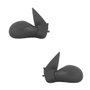 Par Retrovisor Peugeot 206 1999 Até 2008 207 2009 Até 2015 Texturizado Com Controle