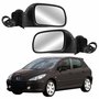 Par Retrovisor Peugeot 307 2003 Até 2012 Elétrico Capa Preta Par Retrovisor Peugeot 307 2003 Até 2012 Elétrico Capa Preta