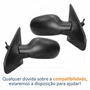 Par Retrovisor Renault Clio 2003 Até 2012 Com Controle Texturizado