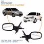 Par Retrovisor Renault Clio 2012 Até 2016 Symbol 2009 Até 2012 Com Controle