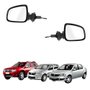 Par Retrovisor Renault Logan Sandero Duster 2009 Até 2013 Texturizado Com Controle