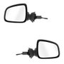 Par Retrovisor Renault Logan Sandero Duster 2009 Até 2013 Texturizado Com Controle