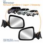 Par Retrovisor Renault Logan Sandero Stepway 2010 2011 2012 2013 2014 Elétrico