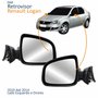 Par Retrovisor Renault Sandero Stepway 2010 2011 2012 2013 2014 Elétrico