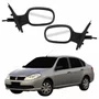 Par Retrovisor Renault Symbol 2009 Até 2012 Com Controle